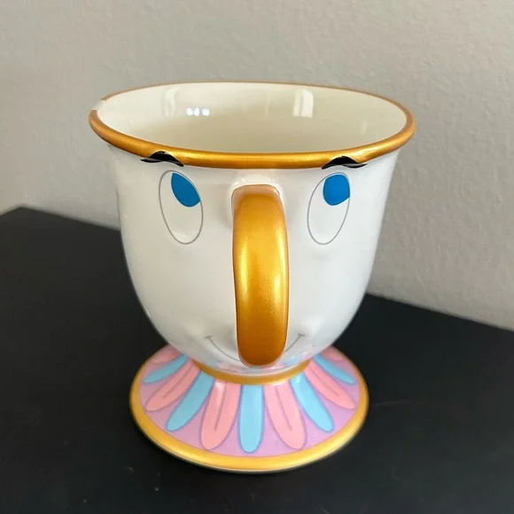 Disney Parks Beauty and The Beast Chip The Teacup Ceramic Coffee Mug - Picture 3 of 7